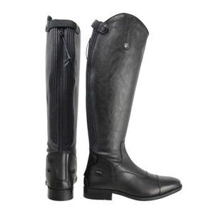 NWT Hy Equestrian Terre Wide Riding Boots - black / 38 wide